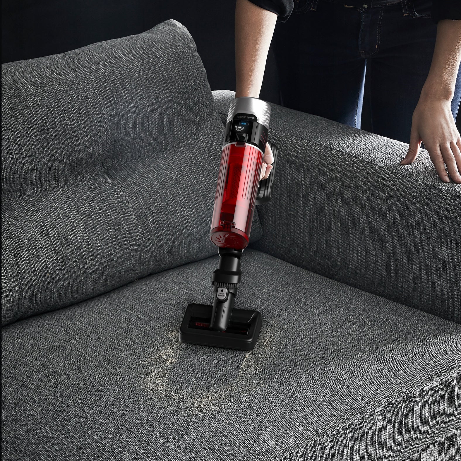 Cordless upright vacuum cleaner Tefal X-Force Flex 9.60 TY2098 for hair Model X-Force Flex