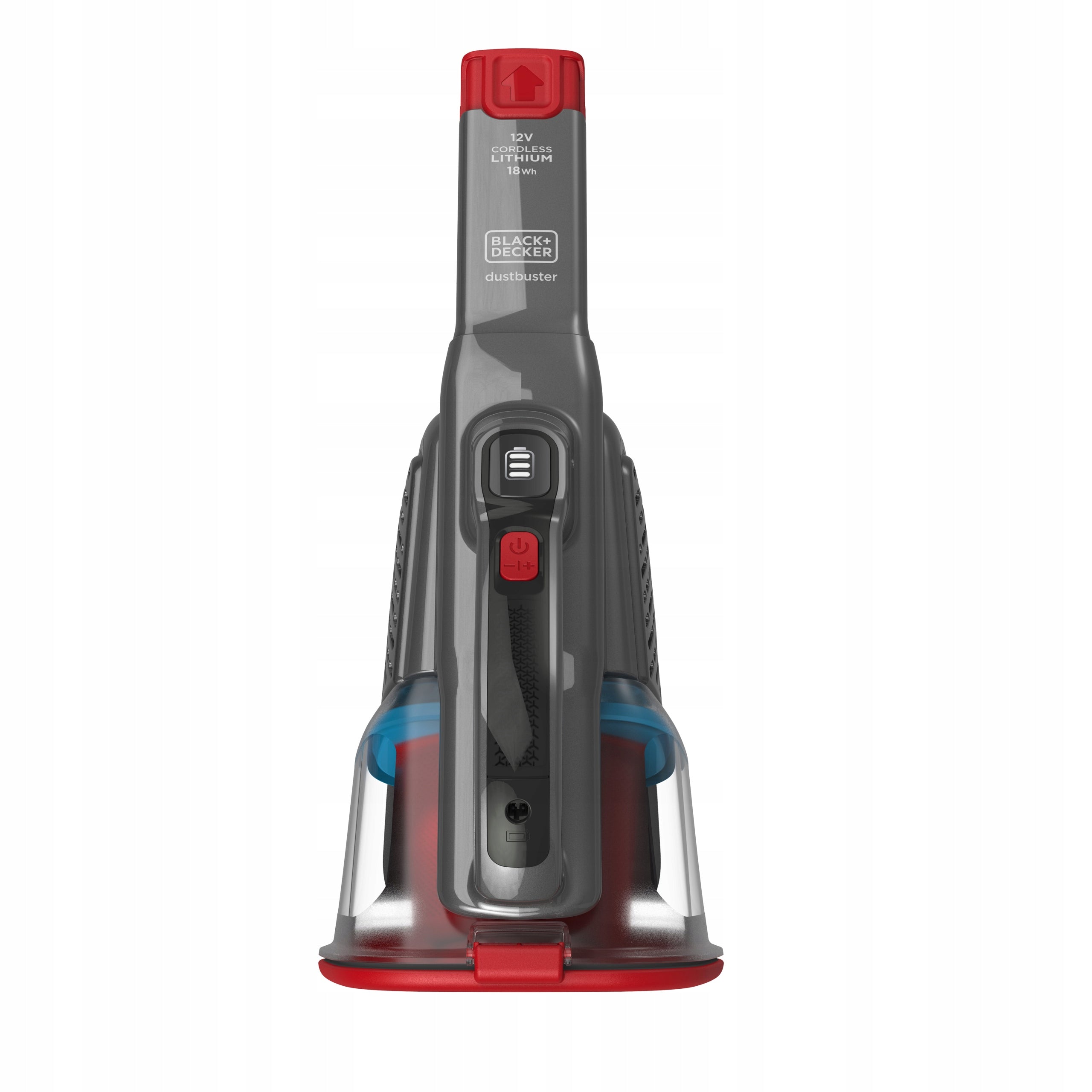 Cordless vacuum cleaner 12V 1.5AH dustbuster Black&Decker Dominant color silver/gray