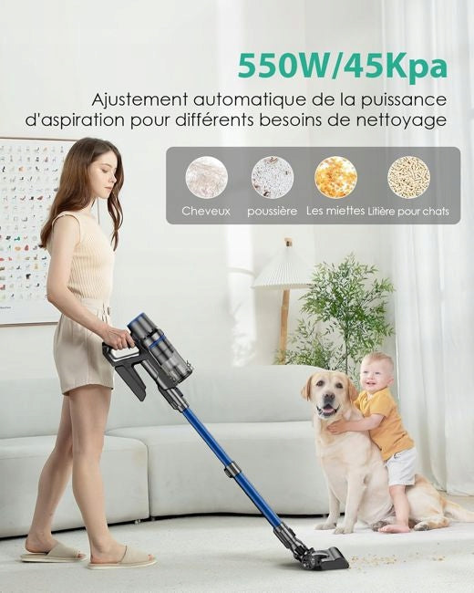 Cordless vacuum cleaner LED ECO 6in1 VersLife S6 180W 30000 PA Manufacturer code S6
