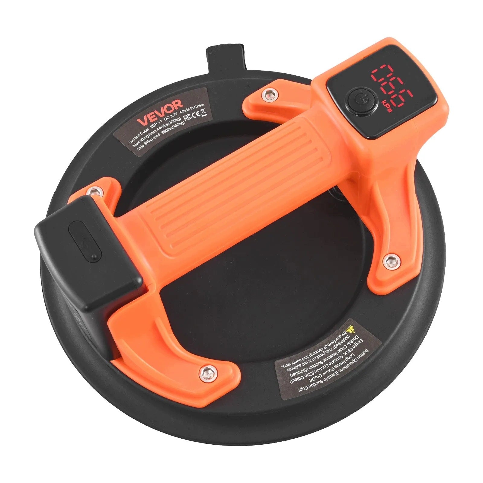 Cordless vacuum lifter max 200kg premium digital display