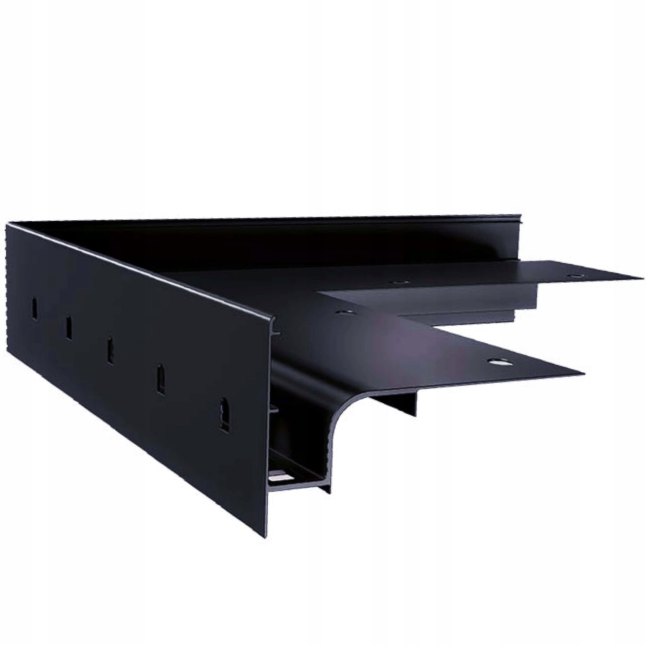 Corner 90° external terrace profile RENOPLAST BASIC W30 Graphite 7024