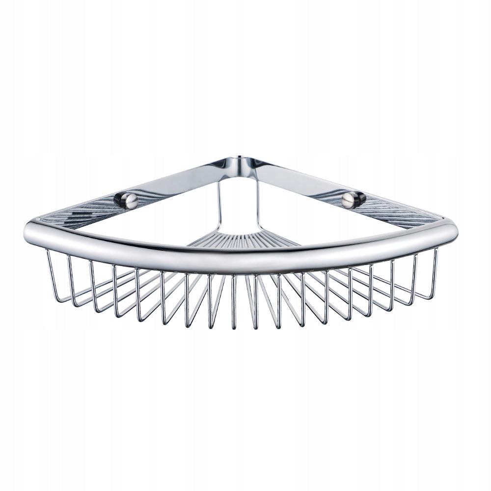 Corner Bathroom Shower Shelf, Silver, Stainless Steel, Strong Manufacturer code 020624005