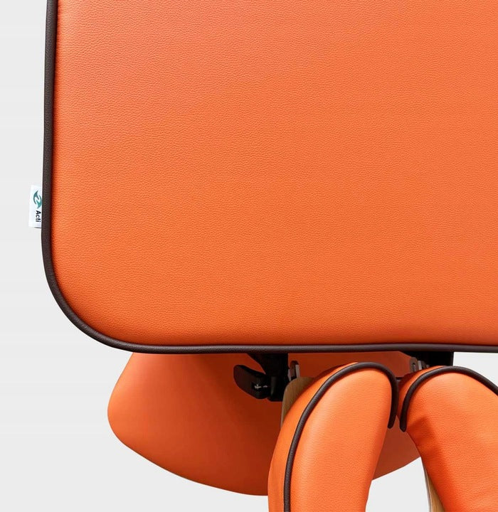 Masažinis stalas Fluxar MS-017, oranžinis, 2 segmentų