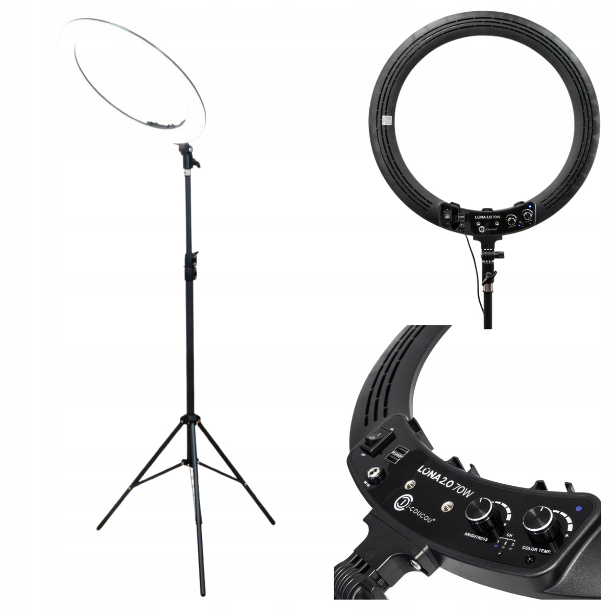 Cosmetic Lamp Led Eyelash Extension Makeup Shadowless Floor Ring