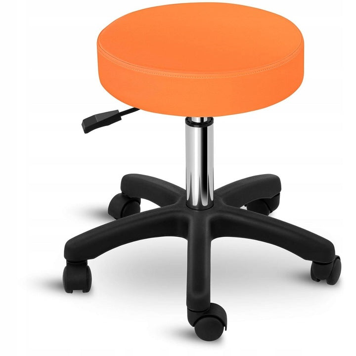 Cosmetic Stool Hairdressing Chair SPA Hoker Mobile Orange Packaging status original