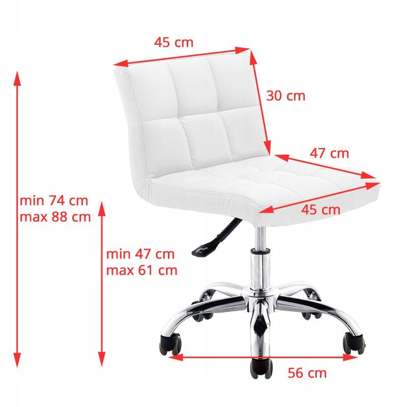 Cosmetic chair A-5299 white Brand Activeshop