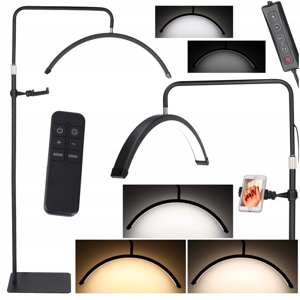 Cosmetic floor lamp Ikonka KX2976 36 W black