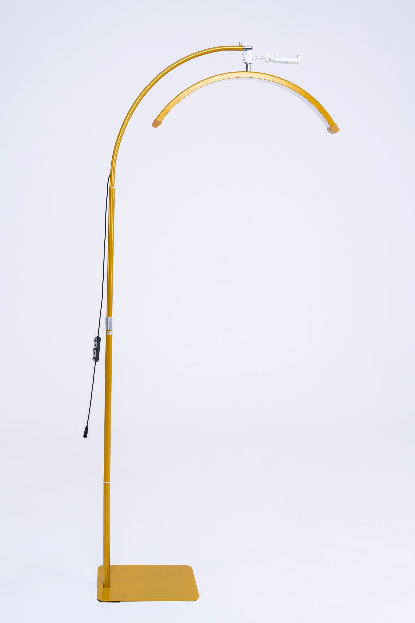 Cosmetic lamp gold LED light color adjustment, 360° rotation