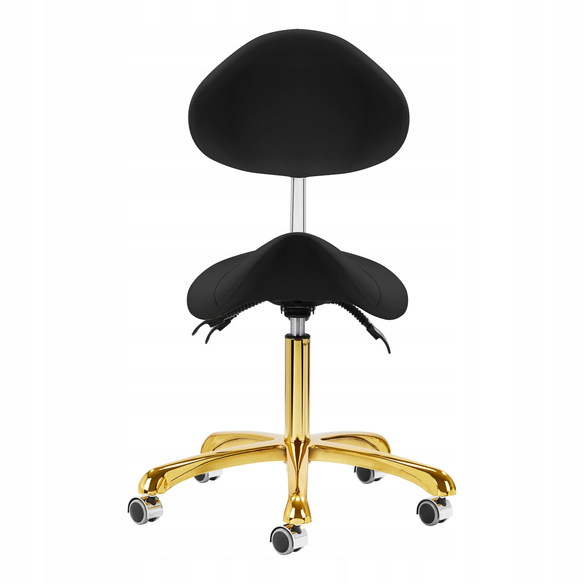 Cosmetic stool 1004 Giovanni gold black Brand Giovanni