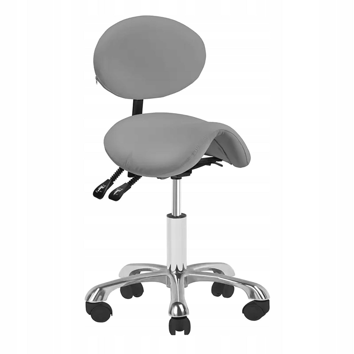 Cosmetic stool 1025 grey Giovanni