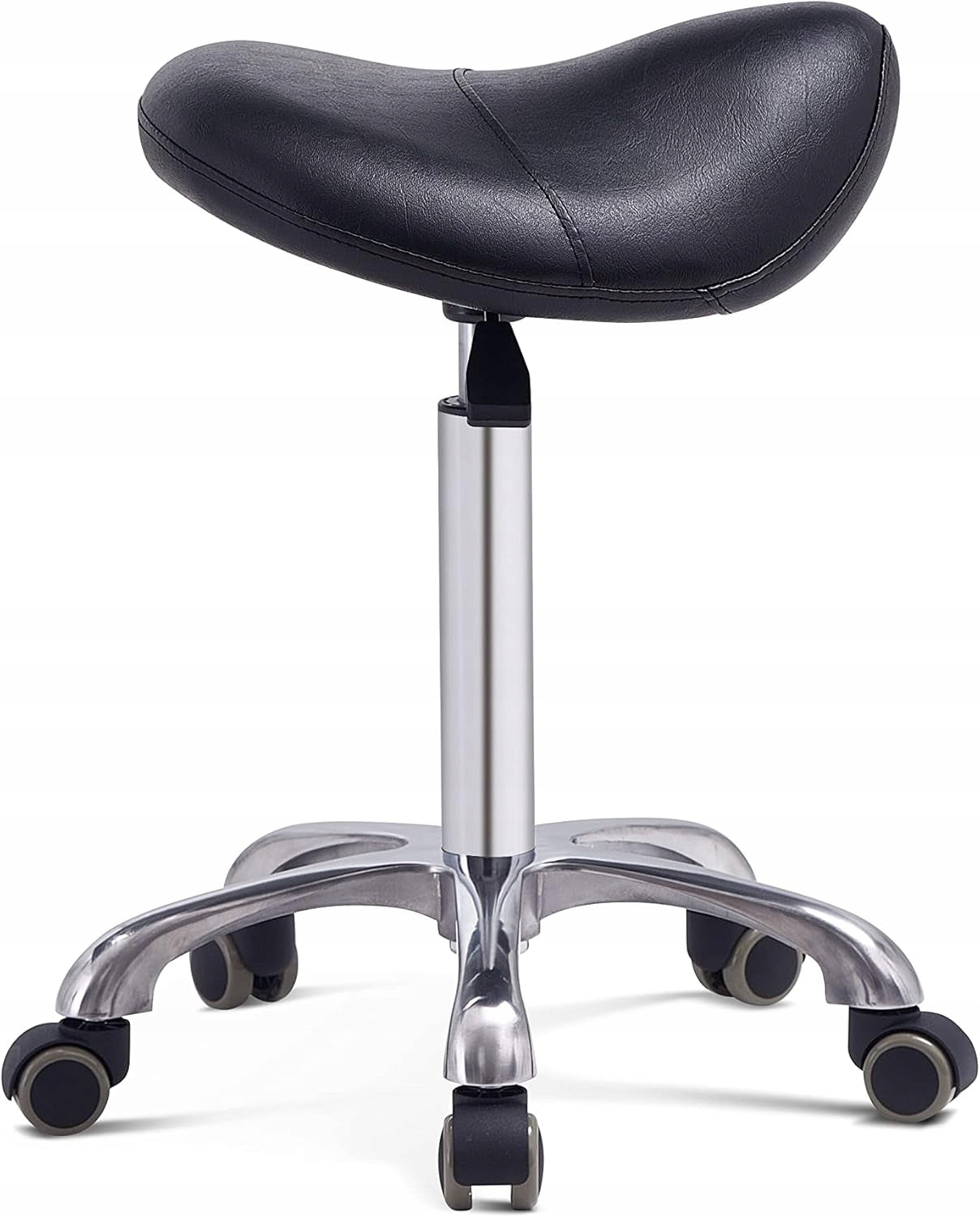 Cosmetic stool GRACE&GRACE black, swivel with wheels without backrest EAN (GTIN) 726597075305
