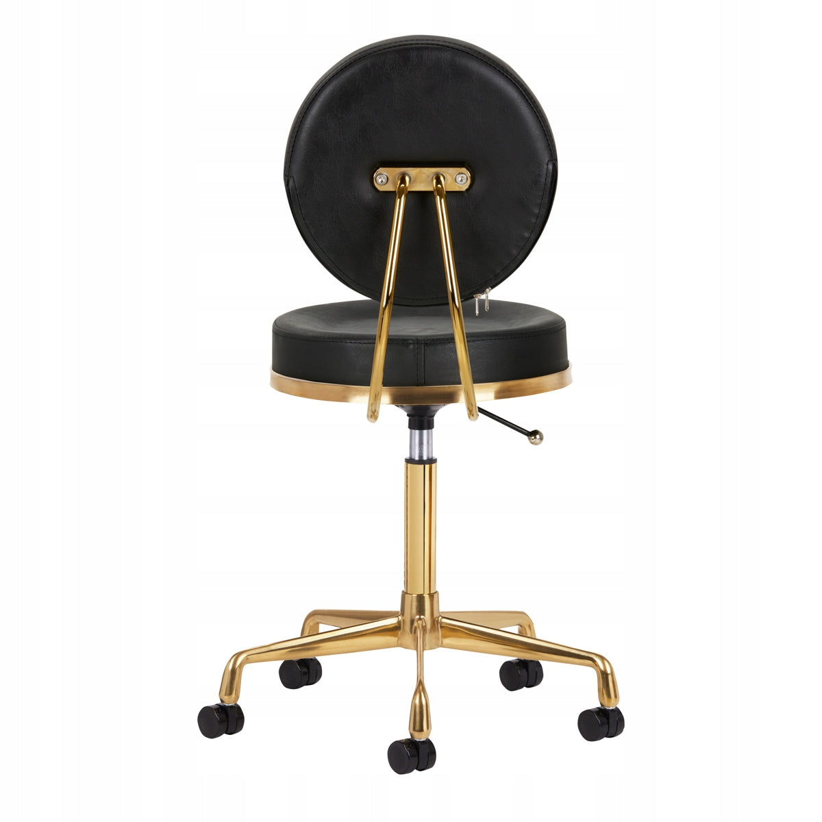 Cosmetic stool H5 gold black Model 140259