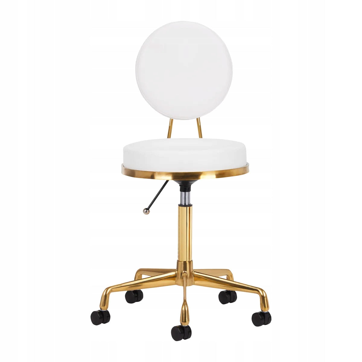 Cosmetic stool H5 gold white Brand Activeshop