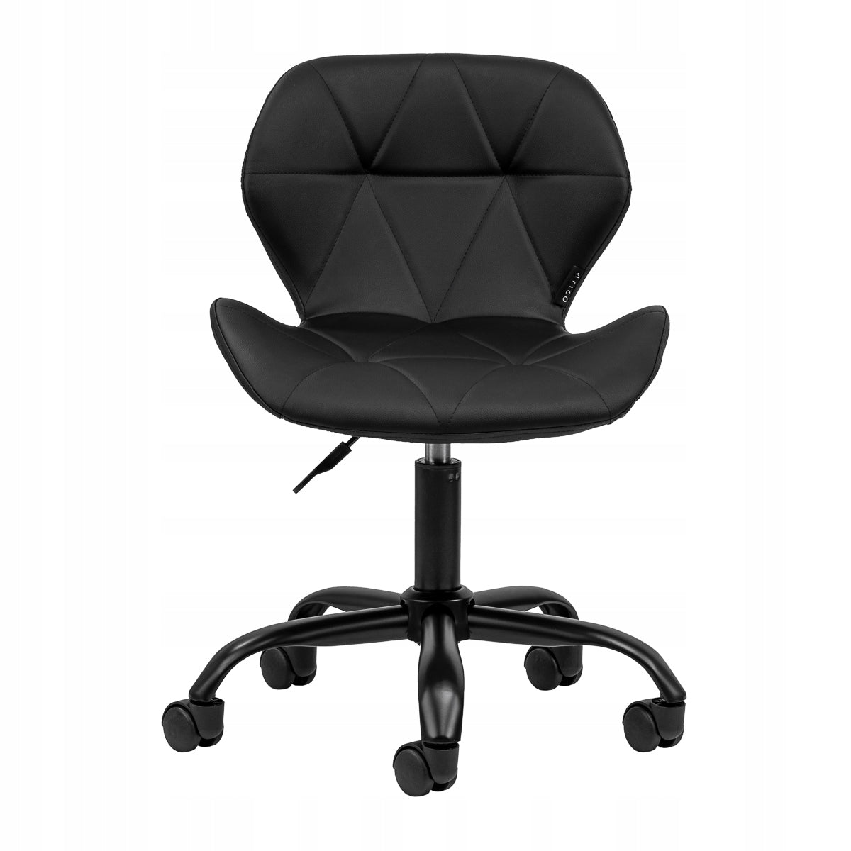Cosmetic stool QS-06B black Upholstery material other