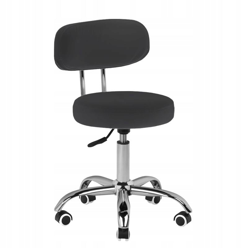 Cosmetic stool for pedicure A-007 black Brand Activeshop