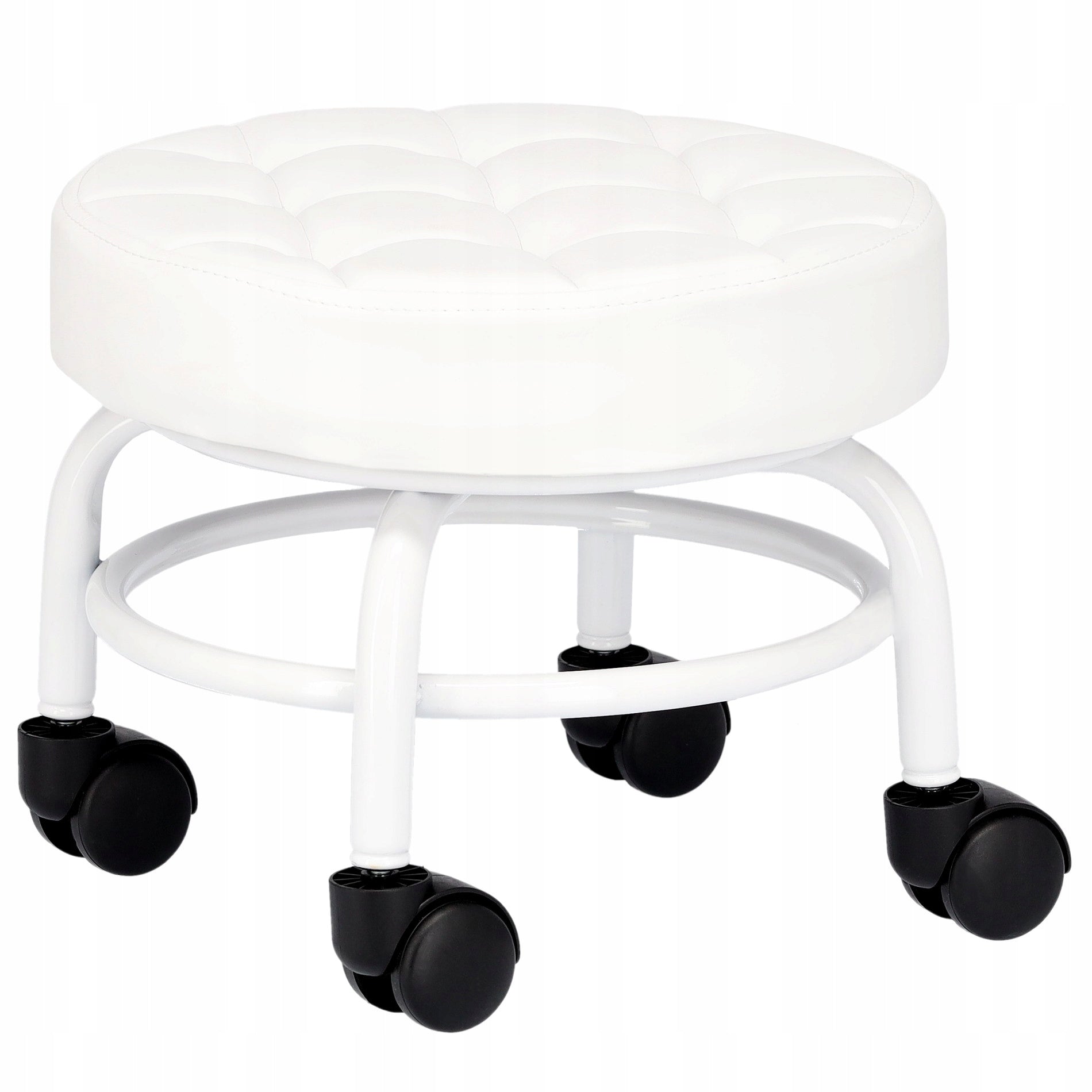 Cosmetic stool on wheels rotating pedicure for beauty salon Brand Calissimo