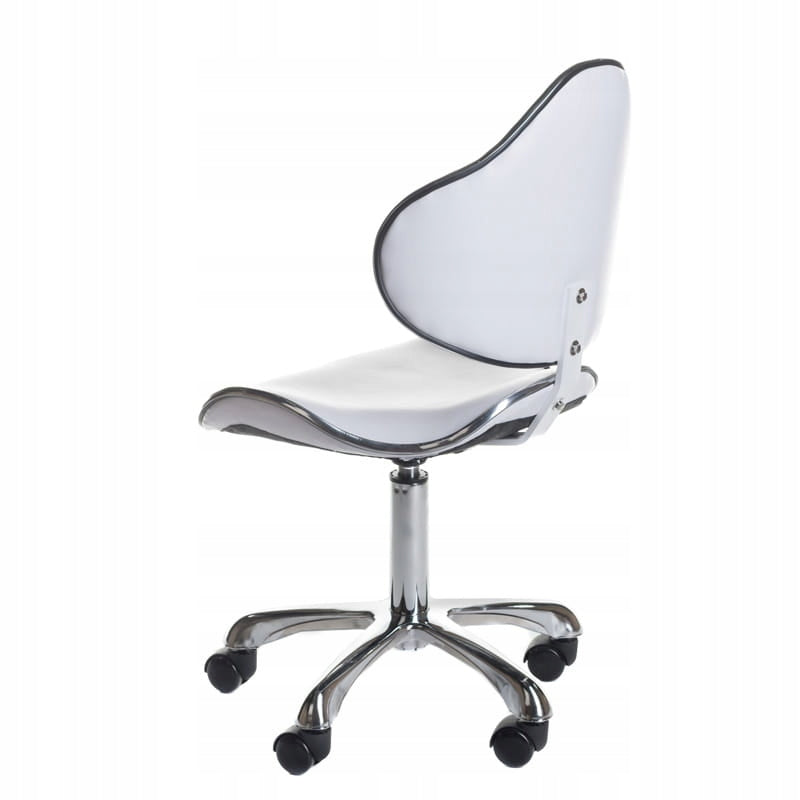Cosmetic stool with backrest BD-9933 White EAN (GTIN) 5906508746714