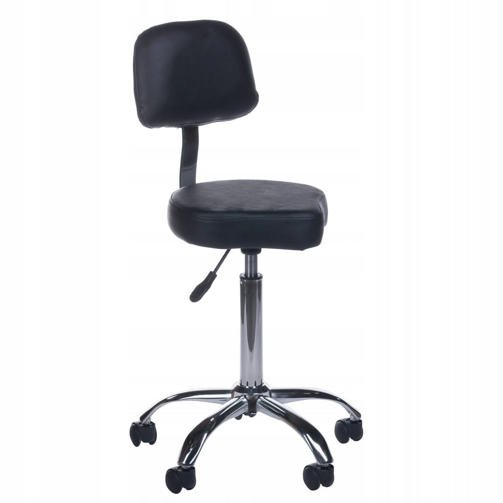 Cosmetic stool with backrest BH-7268 Black