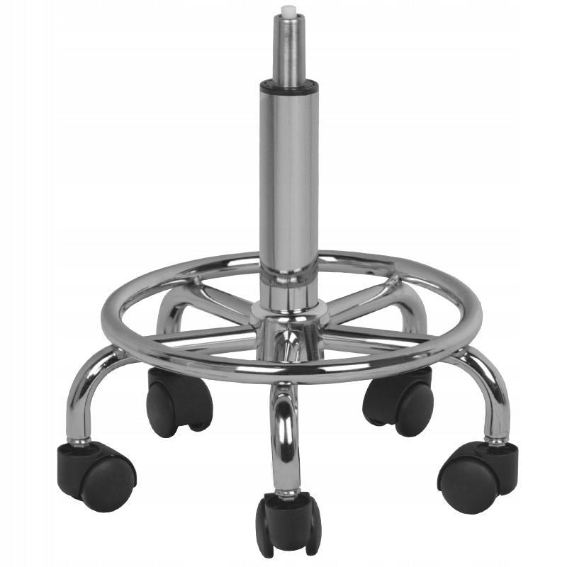 Cosmetic stool with backrest white Brand Activeshop