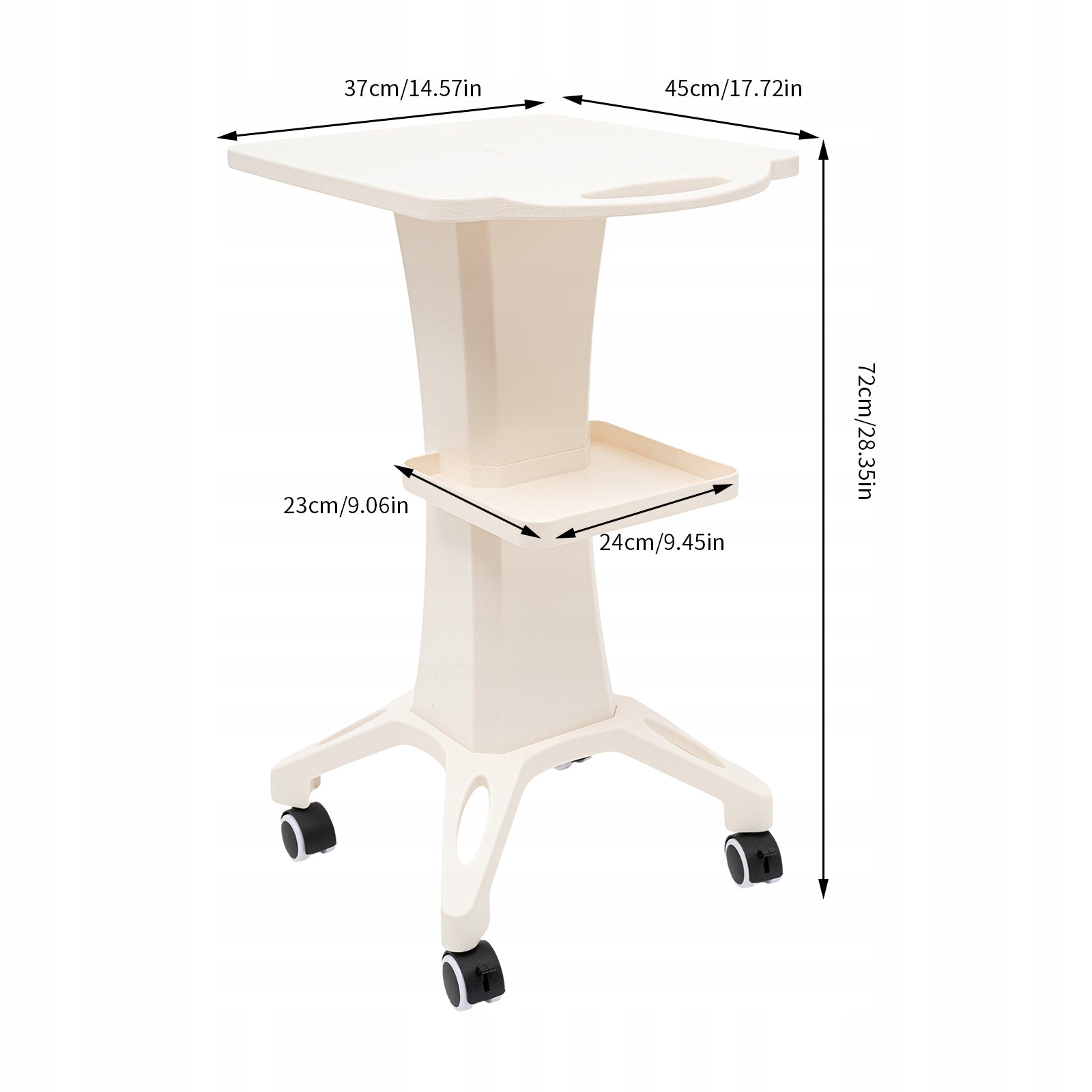 Cosmetic trolley 2 levels EAN (GTIN) 0735209124775