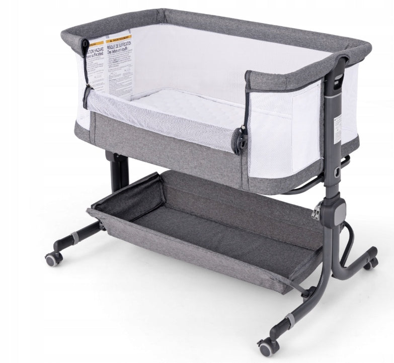 Costway 85 x 63 cm grey cradle Manufacturer code BC10189GR