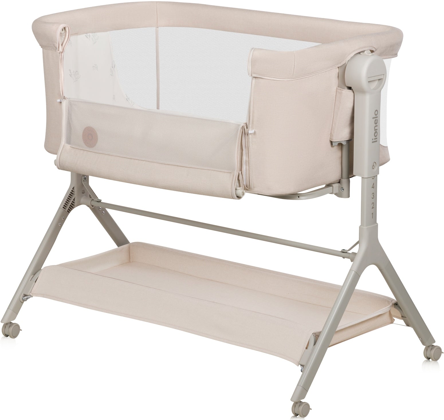 Cot Lionelo Leonie Plus Beige Sand extra bed 3in1 beige Packaging status original