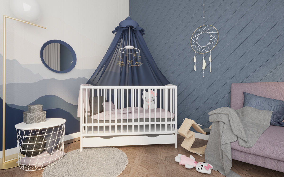 Cot drawer OLA WHITE 120x60 Manufacturer code Ola