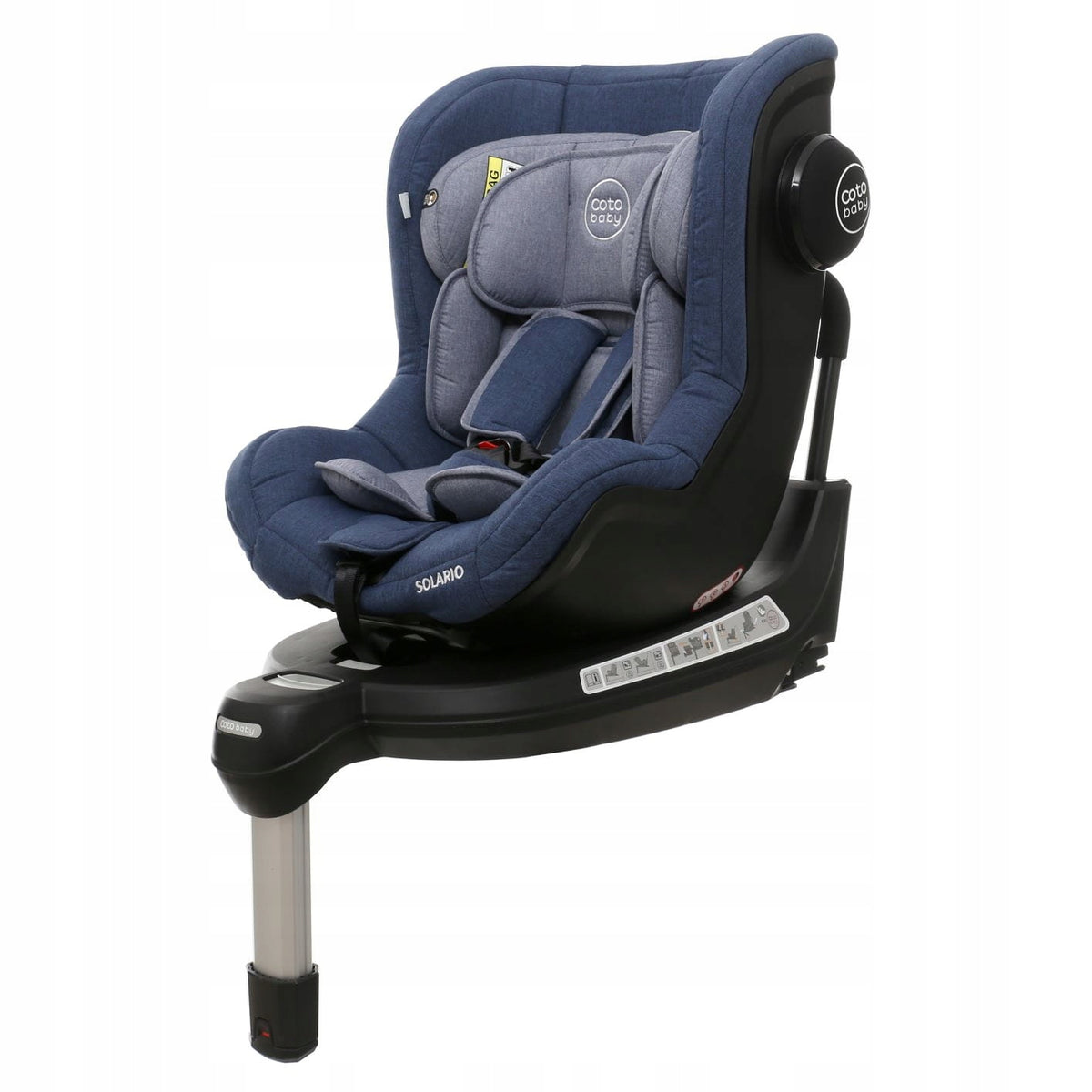Coto Baby Solario swivel seat 360° 0-18kg Bl