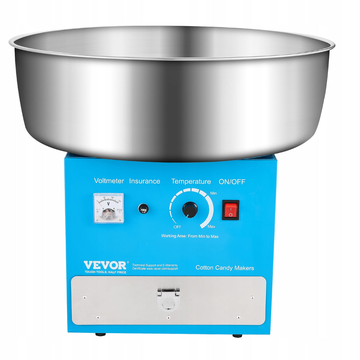 Cotton Candy Machine Blue Electric Cotton Candy Machine
