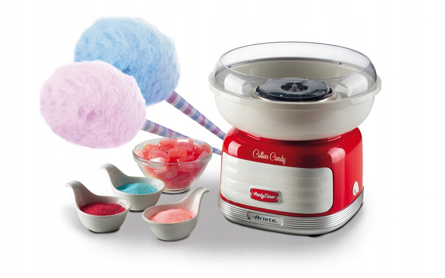 Cotton Candy Machine + Sugar 12x 100g Sachets+ Sticks+ Sprinkles Set EAN (GTIN) 5904496838077