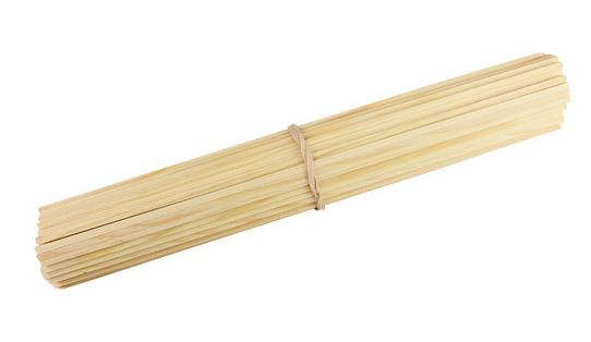 Cotton Candy Sticks 40 cm Rough, Certificate, Spruce, Polish 200 pieces