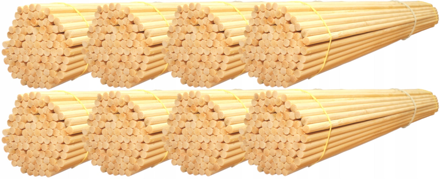 Cotton Candy Sticks 800pcs 38cm 4mm Round Bamboo Sticks For Machine EAN (GTIN) 5904496830354