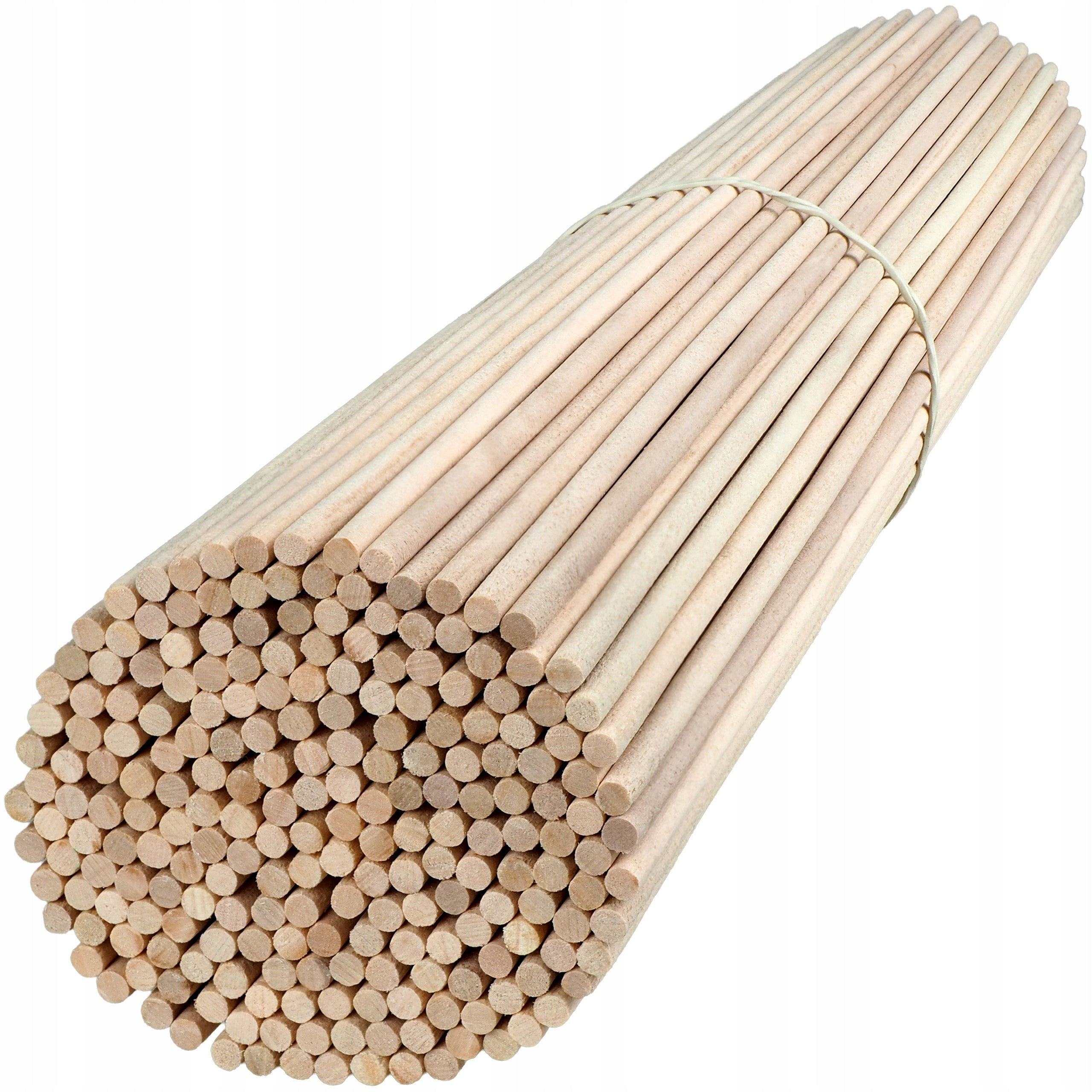 Cotton Candy Sticks ROUND BEECH ROUGH 40 cm 100 pcs