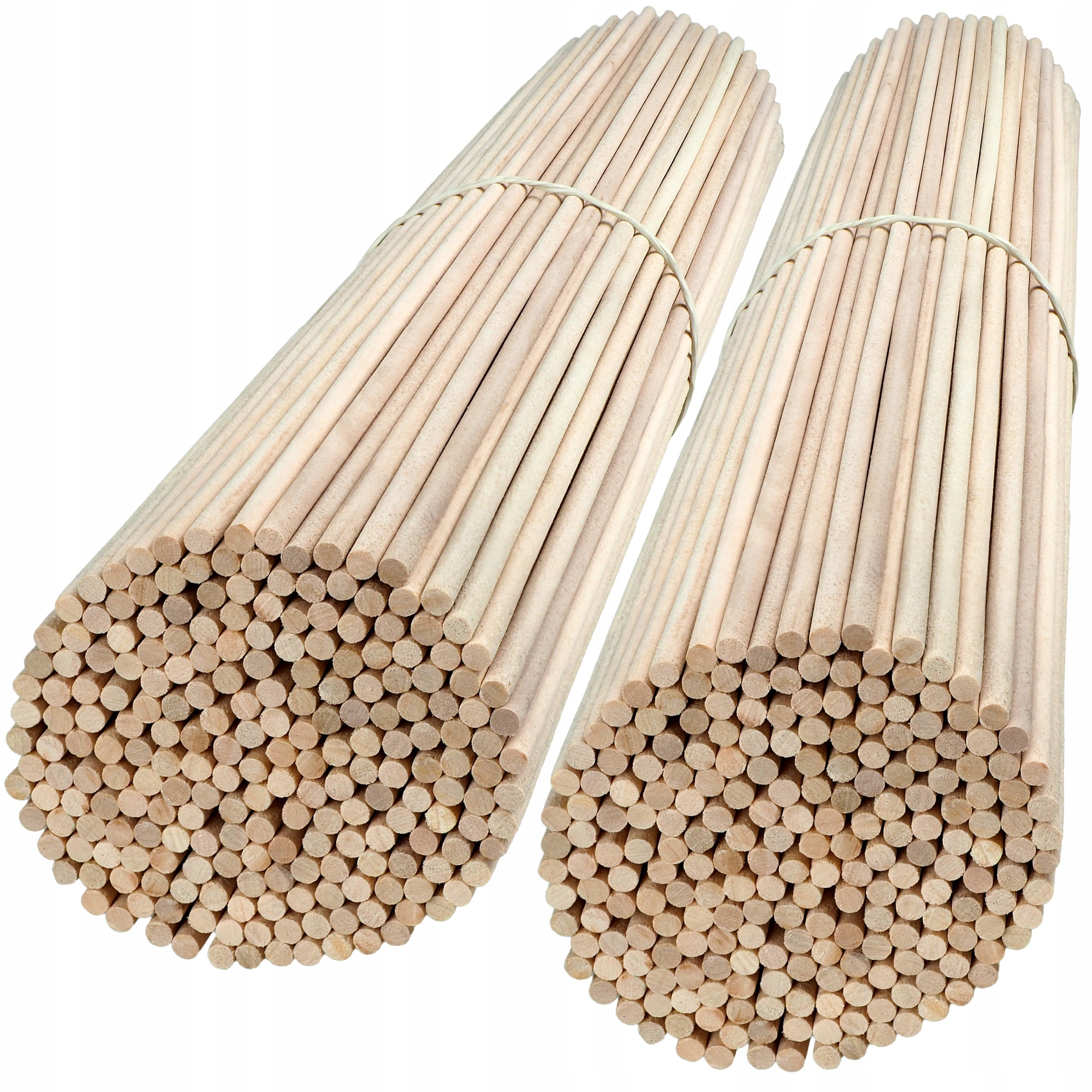 Cotton Candy Sticks ROUND BEECH ROUGH 40 cm 200 pcs