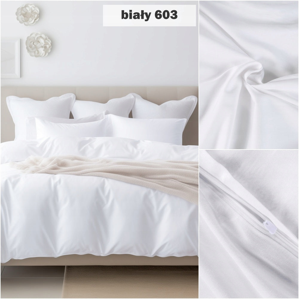 Cotton bedding 160x200 satin cotton - plain colors FOR SUMMER Packaging status original