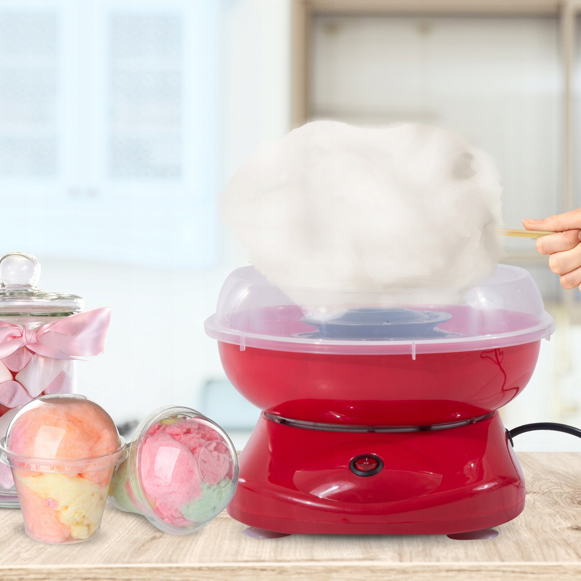 Cotton candy machine, 450-550W, cotton candy machine Brand Homcom