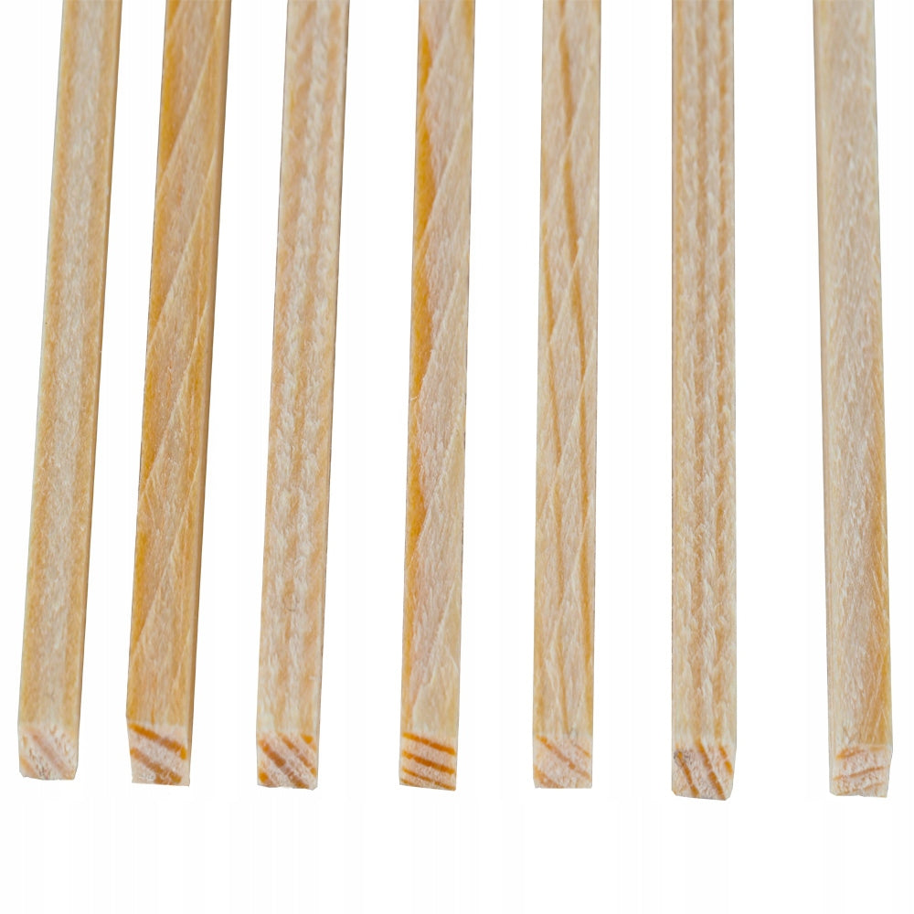 Cotton candy sticks MEGA ROUGH 28 cm – 500 pcs Square Sticks Manufacturer code Patyczki szorstkie sosnowe 28 cm 500 szt