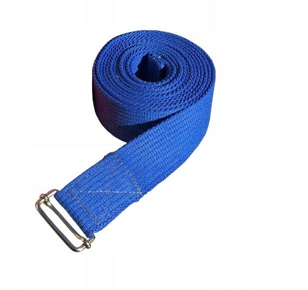 Cotton yoga strap 4cm x 2,8m | Strong for exercise and stretching Packaging status original
