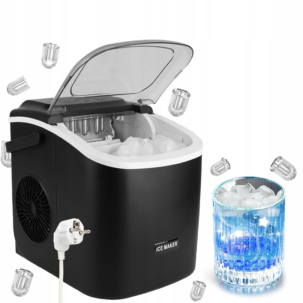 Countertop Ice Machine, Can Produce 9 Cubes of Ice in 6-8 Minutes Packaging status original