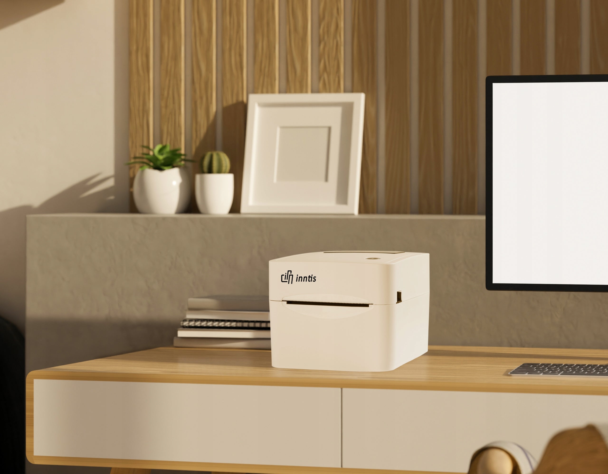 Courier Label Printer, Thermal, Bluetooth, USB, + Roll 100x150 Packaging status original