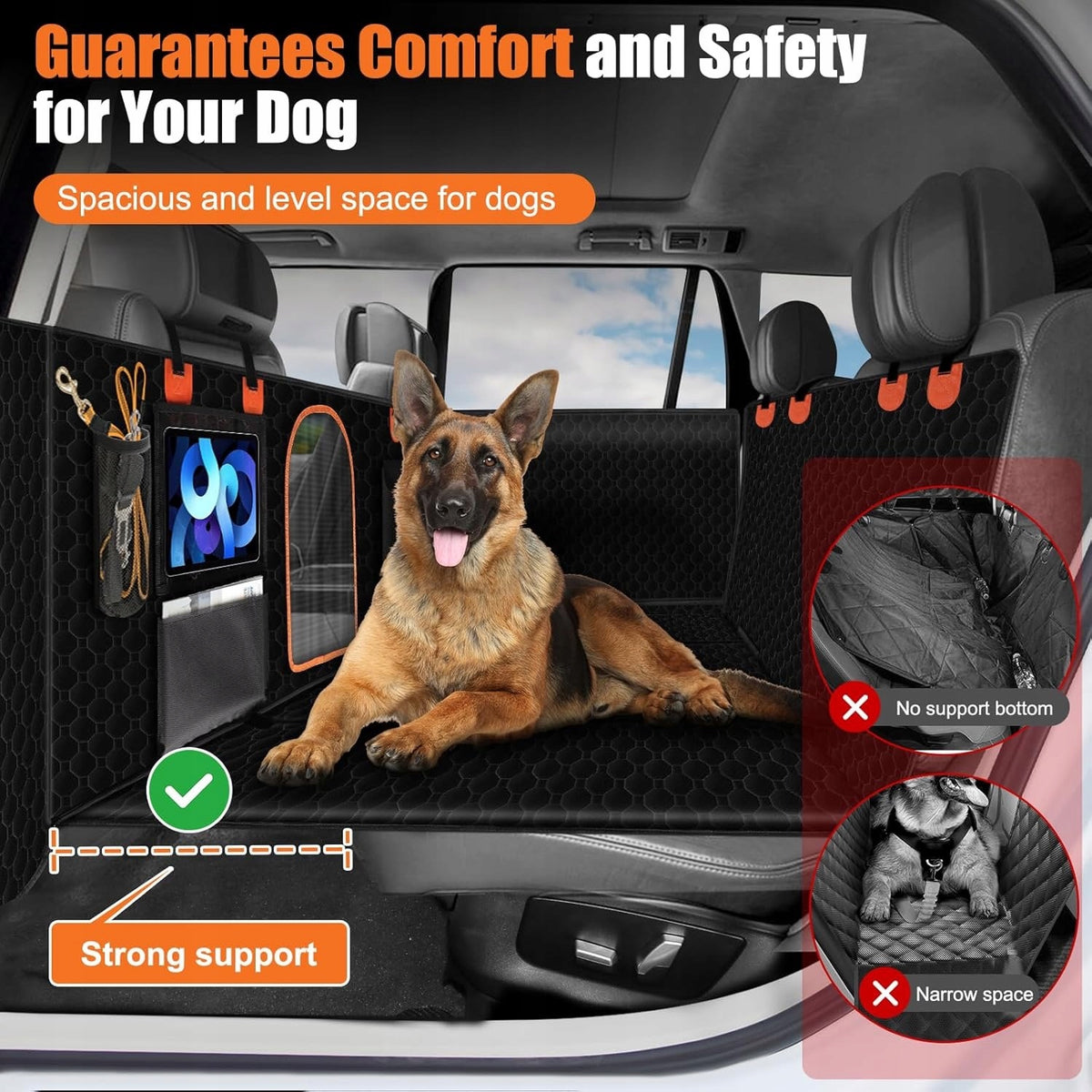 Cover Car Mat For Rear Seats For Dog 128,5 Cm Brand no brand