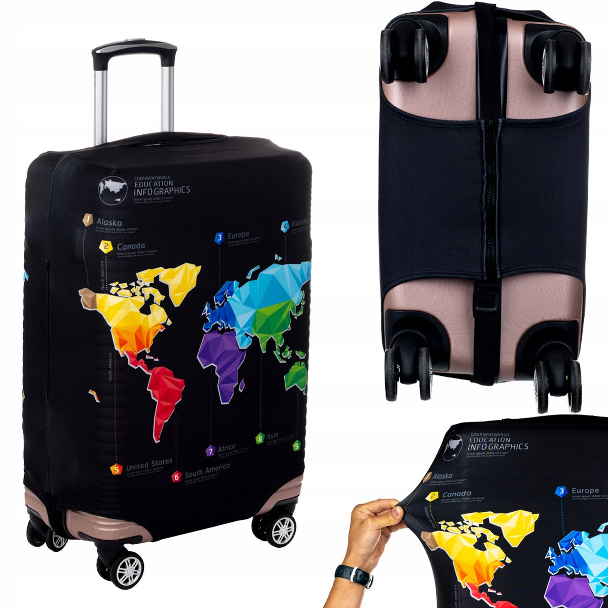 Cover Domzpaneli 70 x 50 x 29 cm black