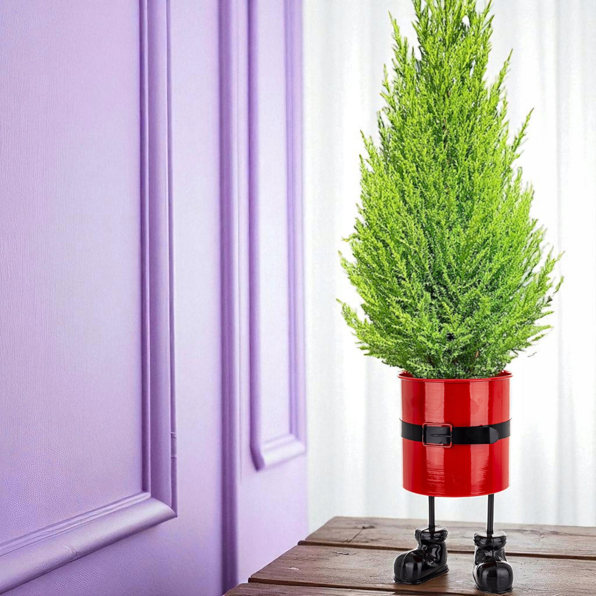 Cover Flower Pot Christmas figurine Santa Claus Christmas tree stand 33 cm Manufacturer code 181438.