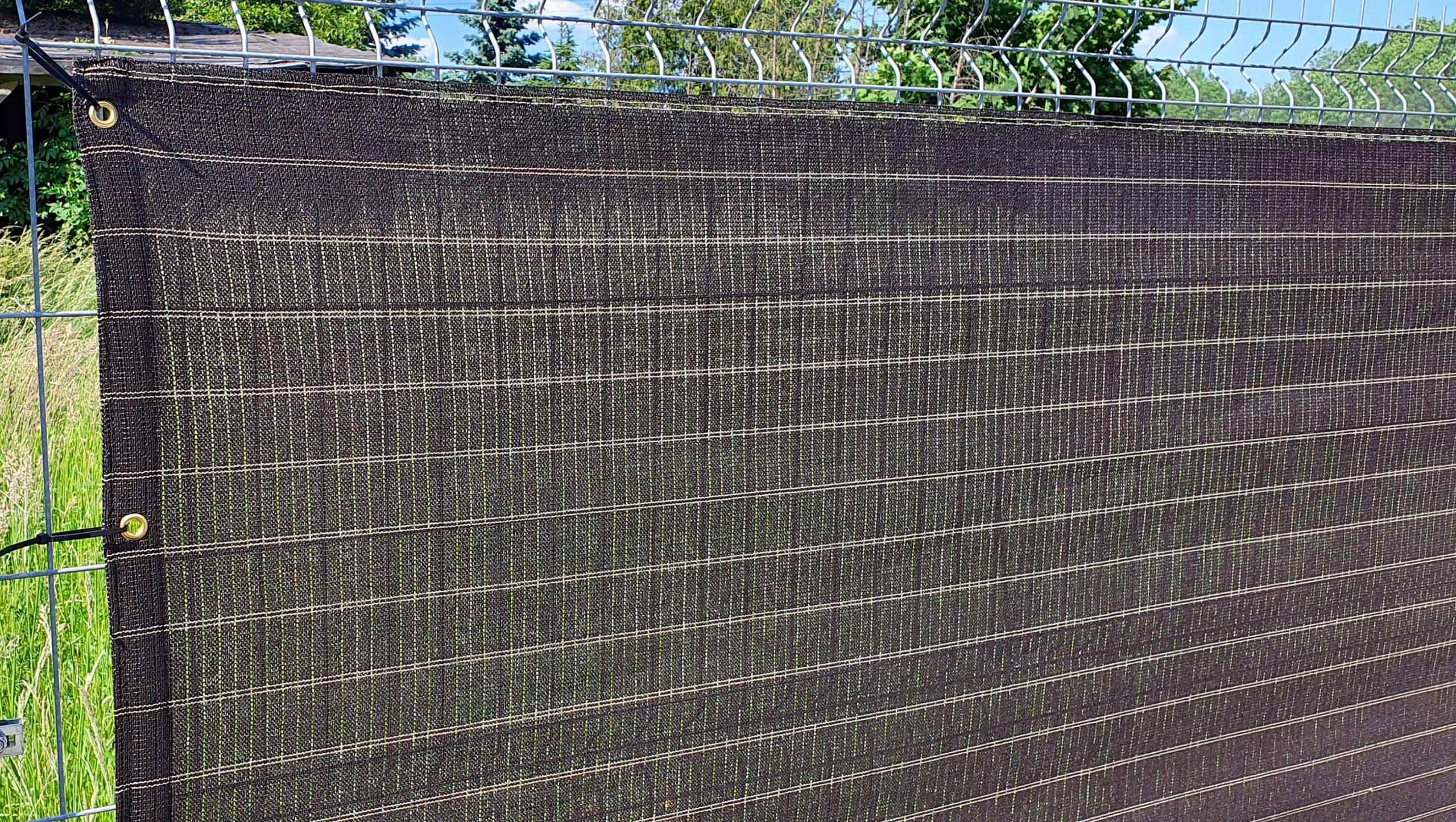 Cover Havana Fence Mat 150cm 500cm Brown for Woven Gate Fence Brand Nortene