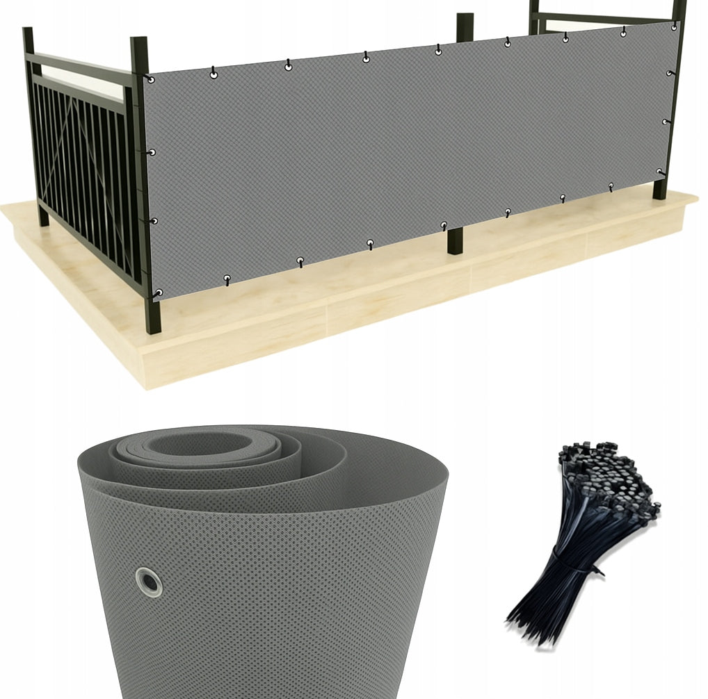 Cover for balcony, balcony mat, ORGANIO 100x300cm thick + freebie