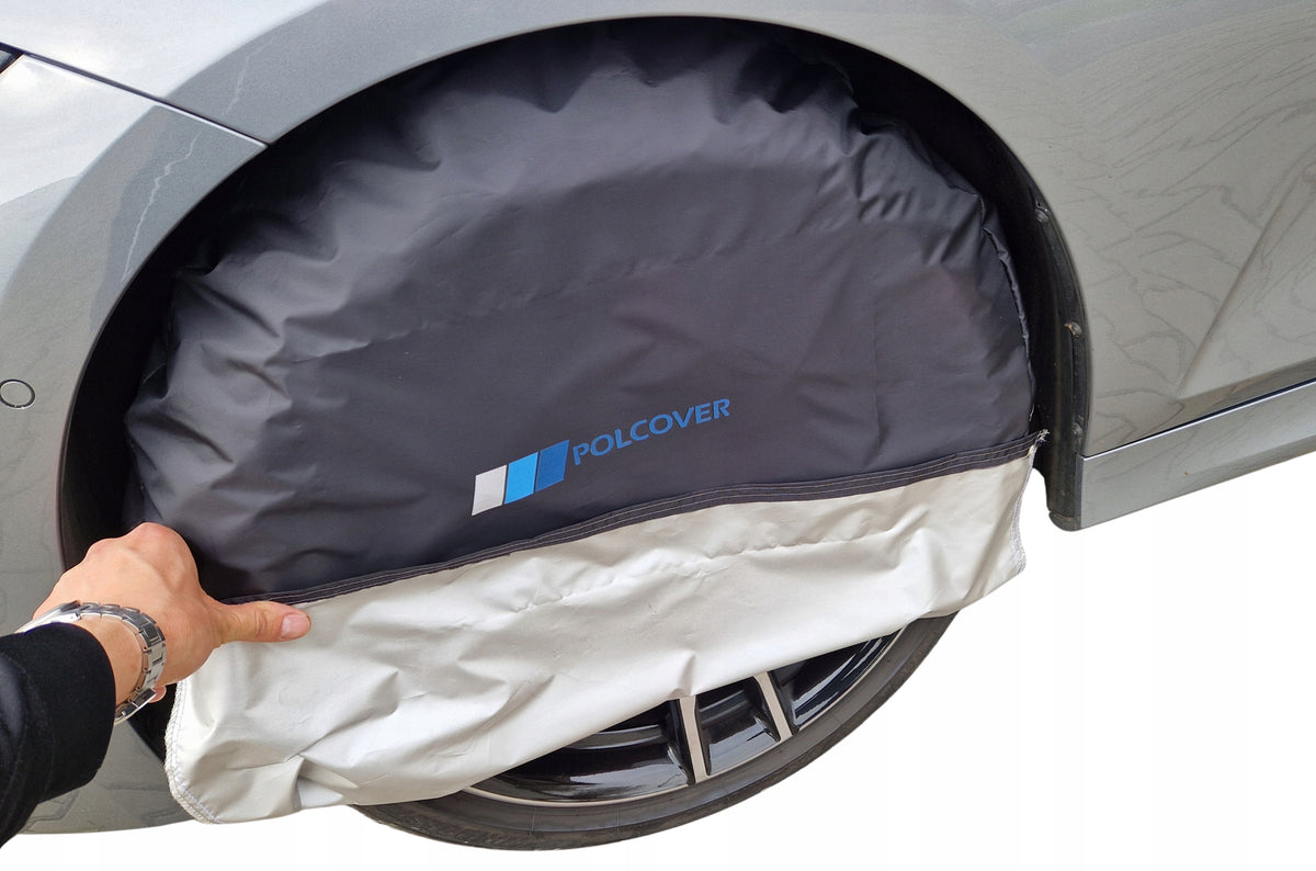 Cover for caravan wheel, motorhome PROTEGO premium mount Manufacturer POLCOVER