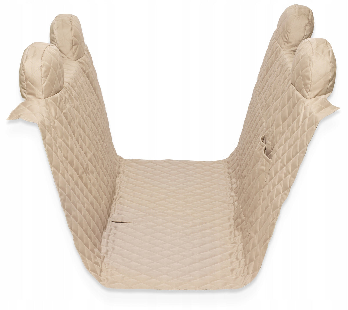 Cover mat rear car seat for transporting a dog 140x160 beige Brand Juelle