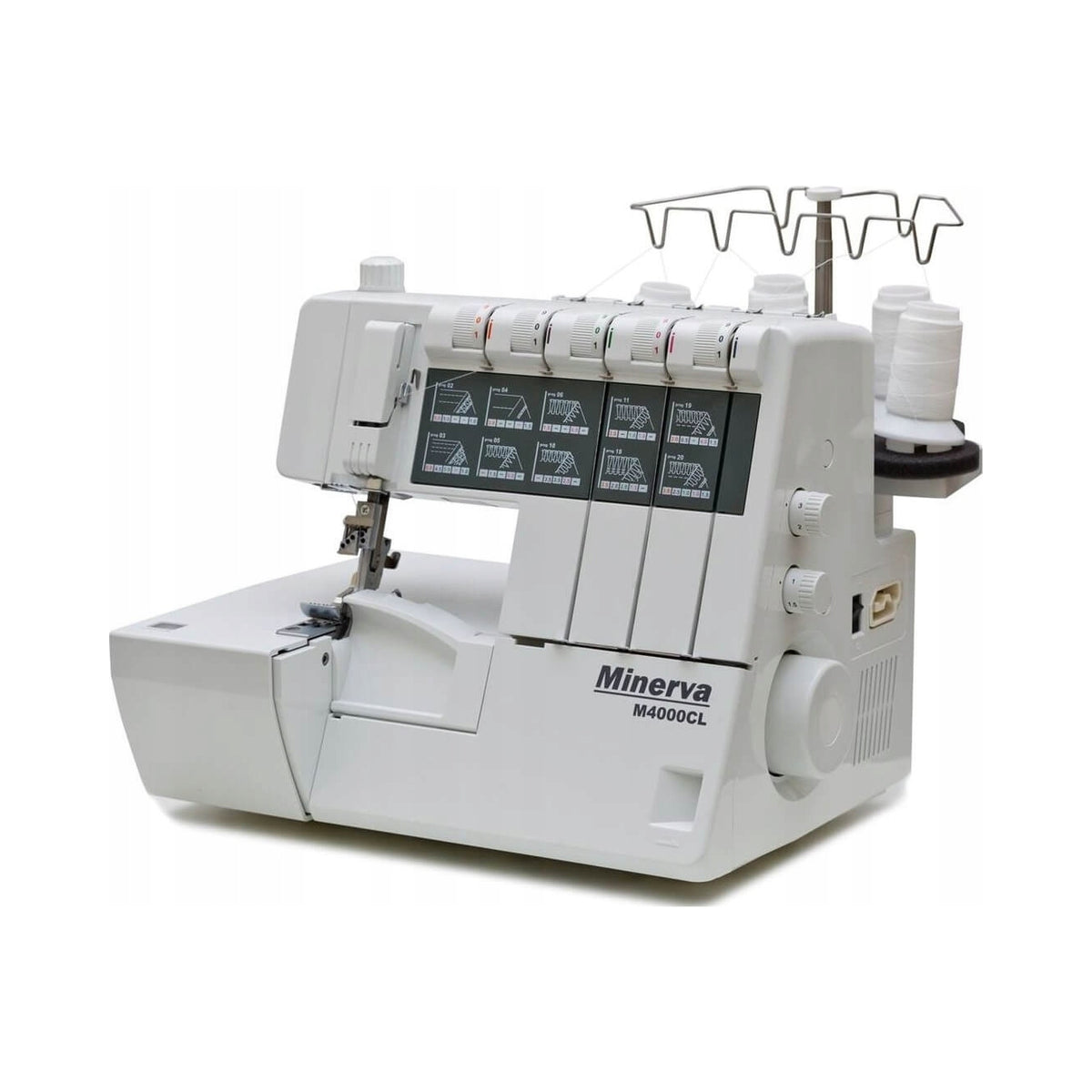 Coverlock 5-thread 2in1 Minerva M4000CL overlock renderer 120W