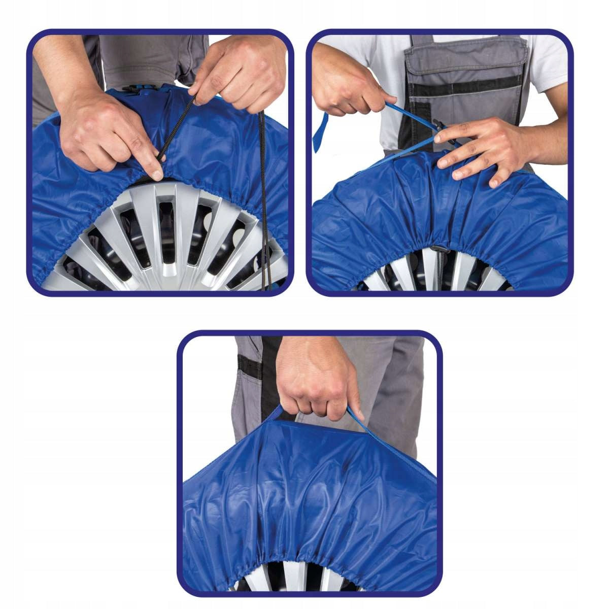 Covers tire cover ALCA 4pcs/set Ø 13'' - 18'' Manufacturer's catalog number 563400