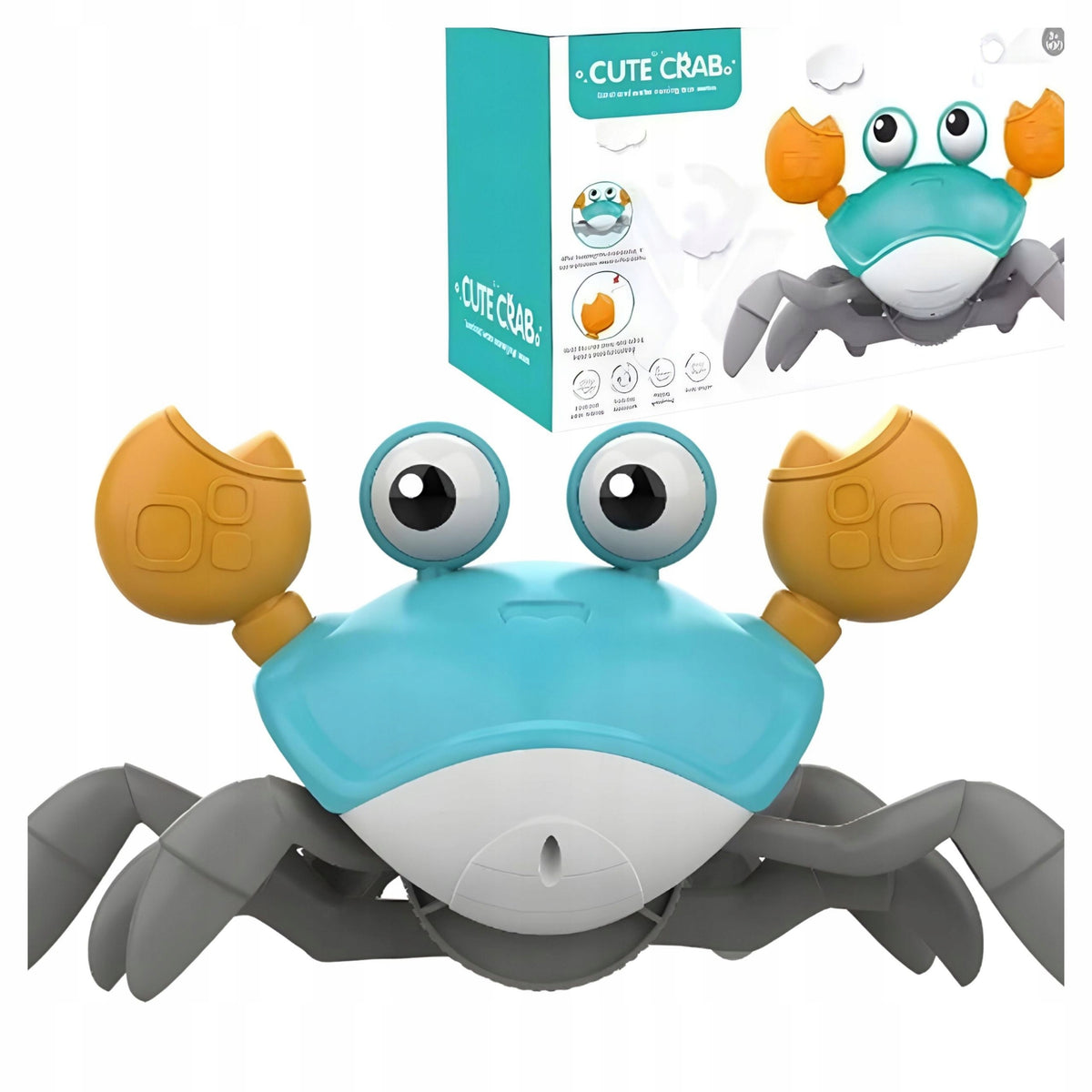 Crab escape toy for children supports crawling without power 18m+